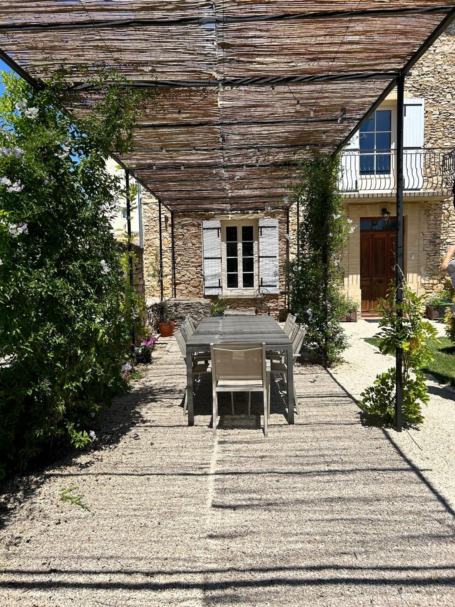Provenzalisches Landhaus Les Martinets Am Fusse Des Mont Ventoux Villes-sur-Auzon Exterior foto